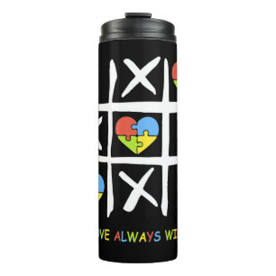 Looking for Autism Awareness tee, Autism Apparel t Thermal Tumbler
