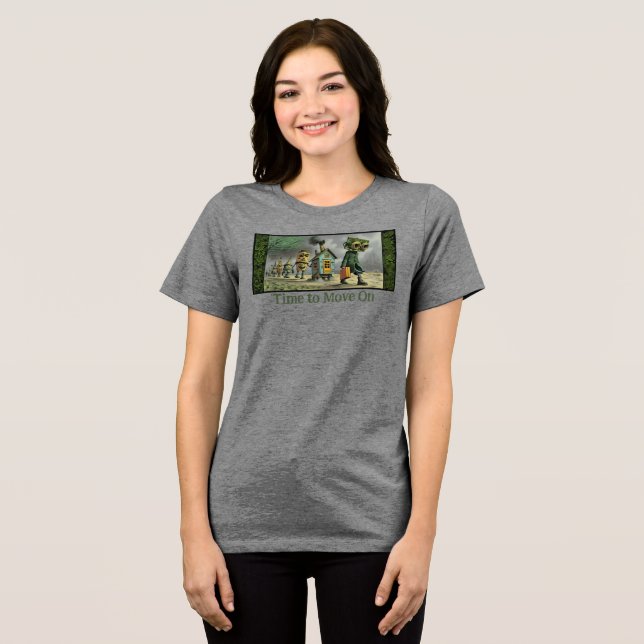Looking for better ground Tri-Blend shirt (Front Full)