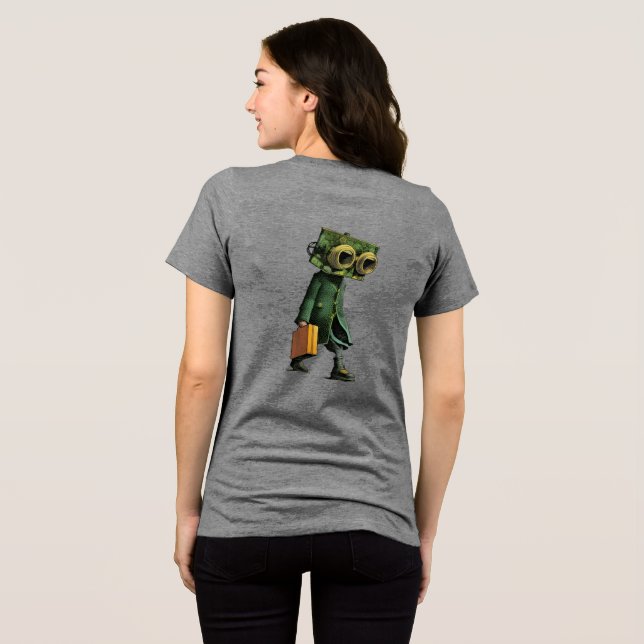 Looking for better grouns Tri-Blend shirt (Back Full)