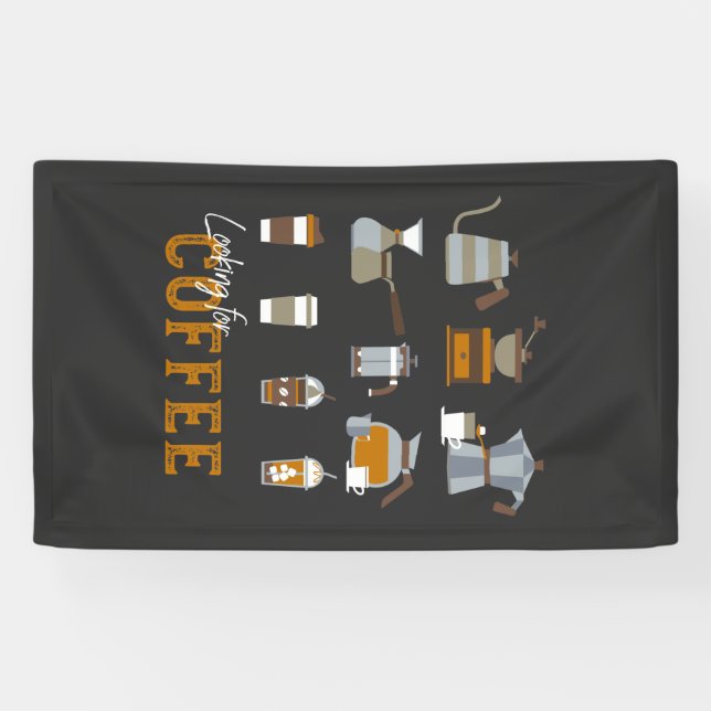 Looking for Delicious Coffee Drink Banner (Horizontal)