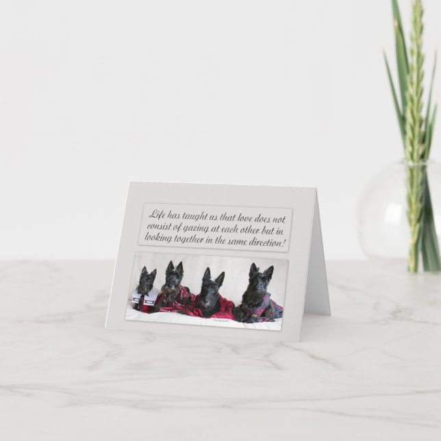Looking for Love Note Card (Front)
