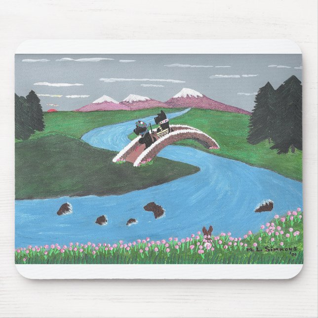 Looking For Nessie Mouse Mat (Front)