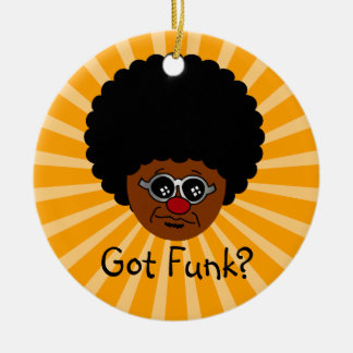 Looking for the funk? I have it right here. Ceramic Tree Decoration