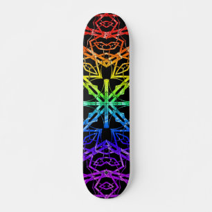 Looking Glass Cross ( Rainbow 2 ) Skateboard