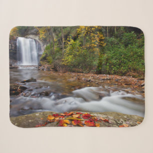 Looking Glass Falls Pisgah National Forest Sherpa Blanket