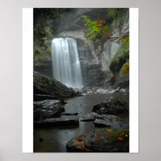 Looking Glass Falls Poster
