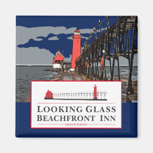 LOOKING GLASS MAGNET