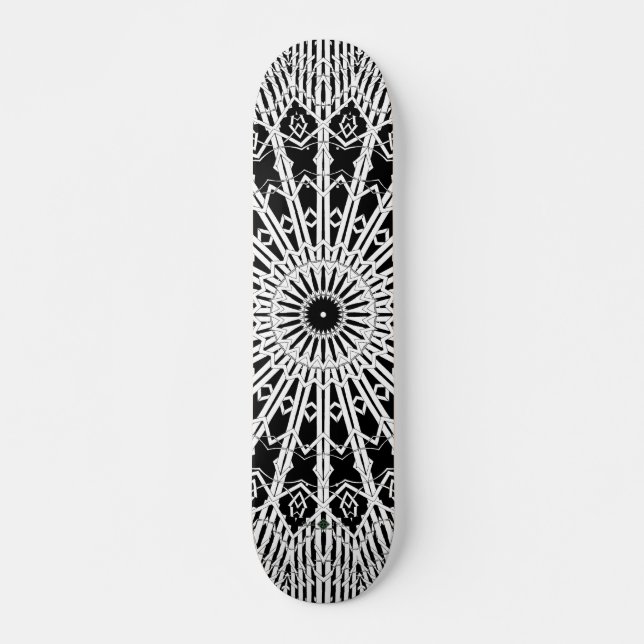 Looking Glass Mandala Skateboard (Front)