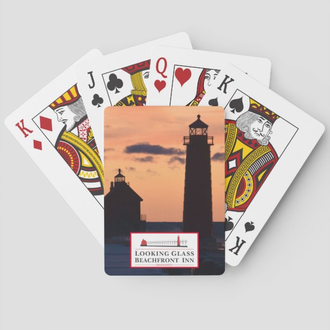 LOOKING GLASS PLAYING CARDS (Back)