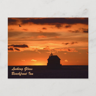 LOOKING GLASS POSTCARD