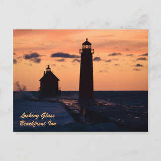 LOOKING GLASS POSTCARD