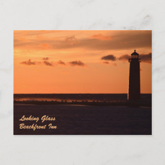 LOOKING GLASS POSTCARD