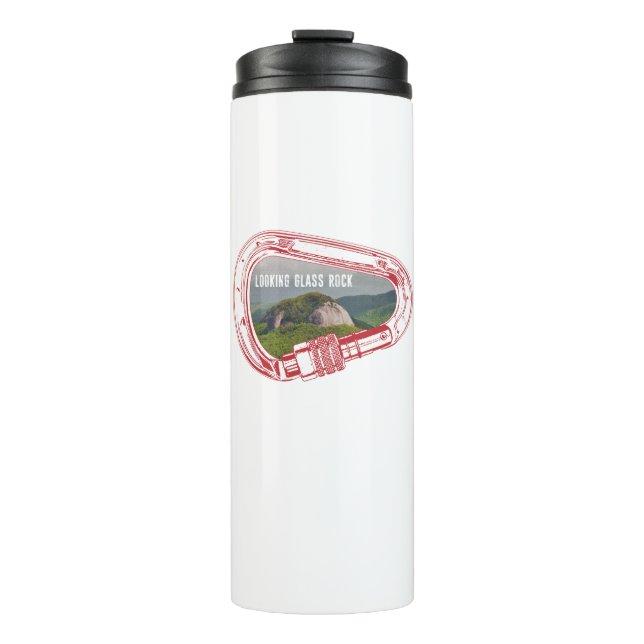 Looking Glass Rock Climbing Carabiner Thermal Tumbler (Front)