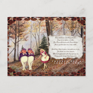  Looking Glass Tweetle Dee Tweetle Dum Song  Postcard