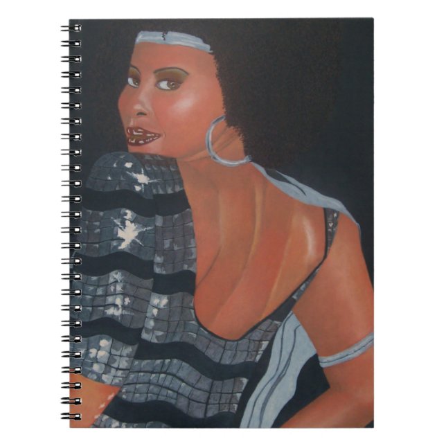 Looking Good African American Spiral Notebook (Front)