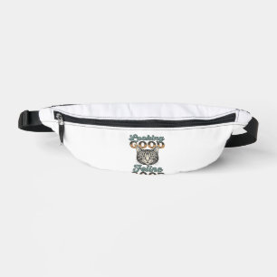 Looking Good Feline Good Vintage Cat Design_1 Bum Bags