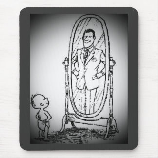 Looking in the Mirror Mouse Mat