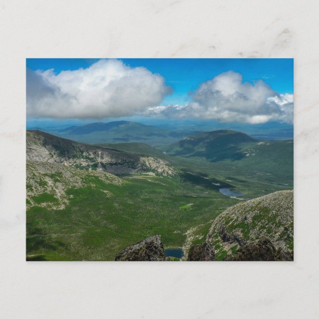 Looking into the Basin, Baxter State Park, Maine Postcard (Front)