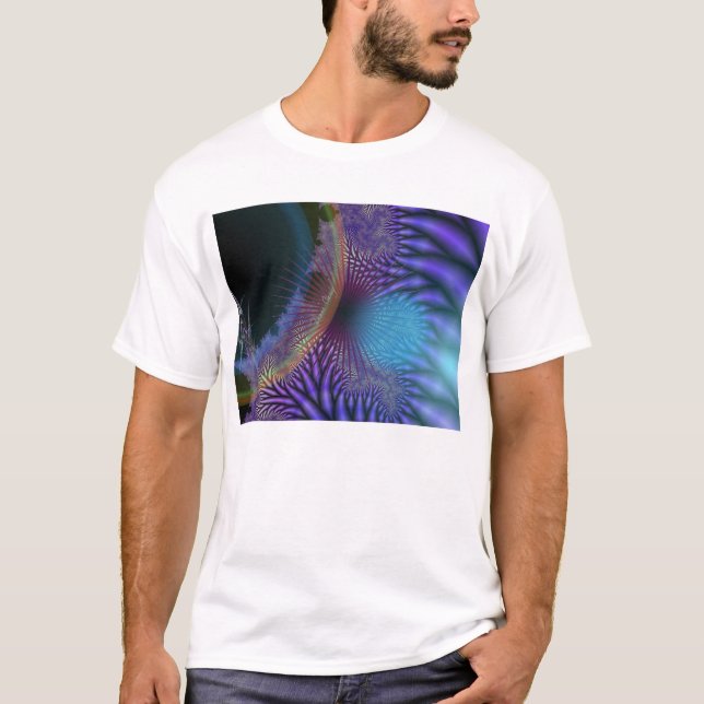 Looking Inward - Amethyst & Azure Mystery T-Shirt (Front)