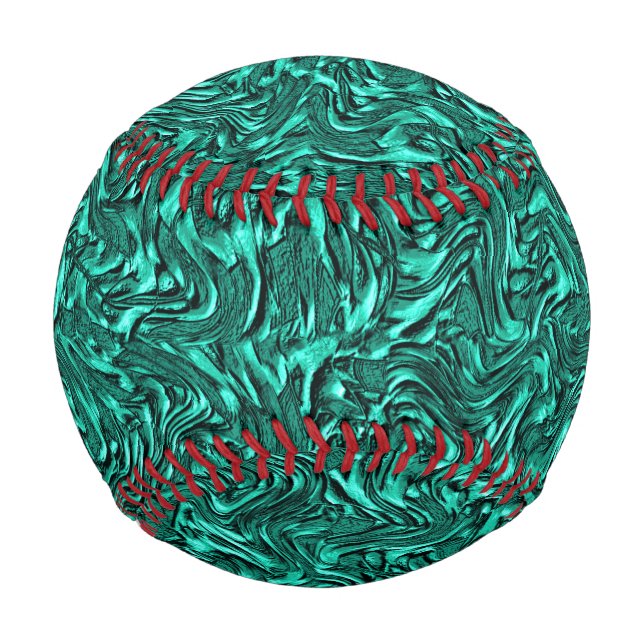 Looking like jade green textured of wall baseball (Front)