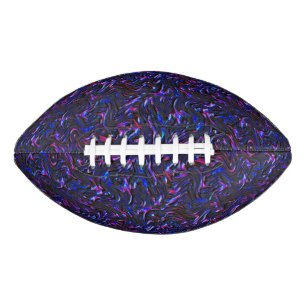 Looking like pink and blue textured of wall american football