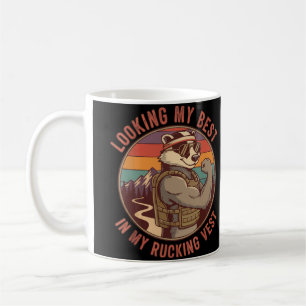 Looking My Best In My Rucking Vest Coffee Mug
