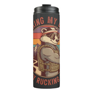 Looking My Best In My Rucking Vest Thermal Tumbler