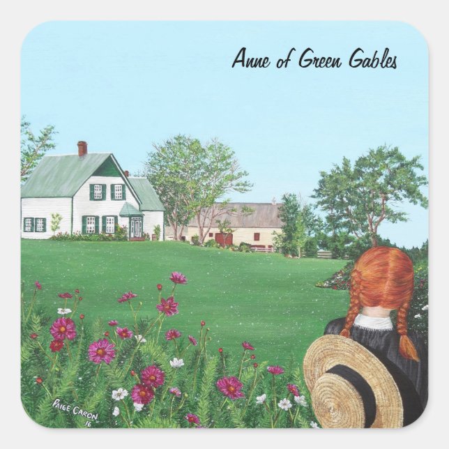 Looking on with Love-Anne of Green Gables Sticker (Front)