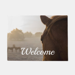 Looking Onward Welcome Doormat