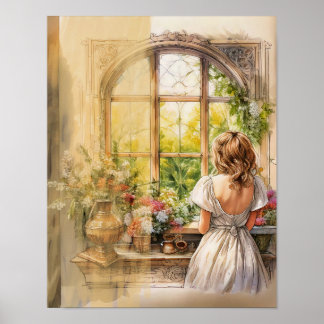 Looking out my window  poster