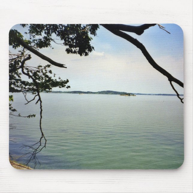 Looking Out Over the River created on a  Mouse Mat (Front)