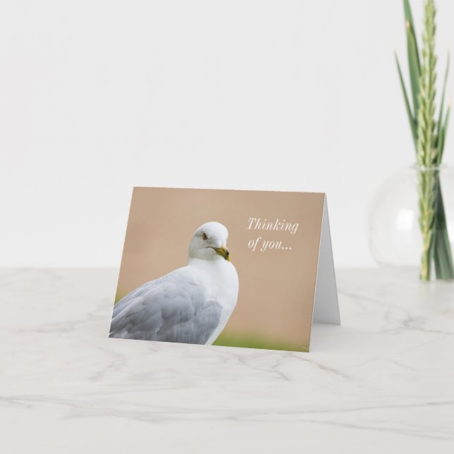 Looking Out Thinking Of You Card (Front)