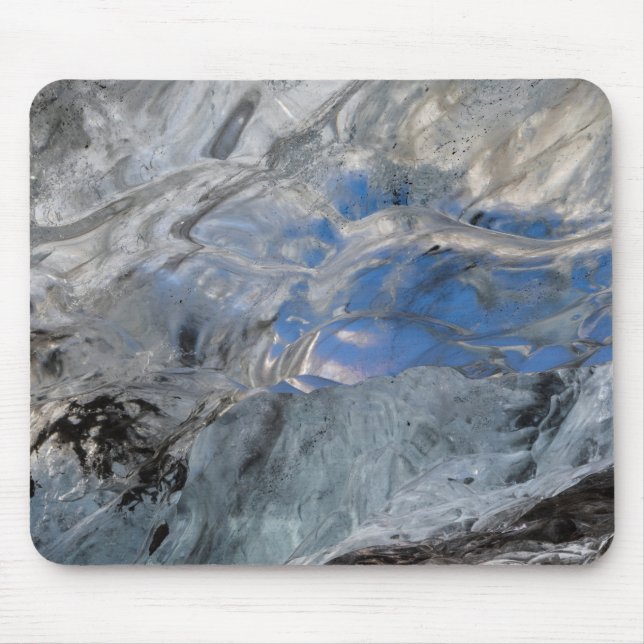 Looking Out Through Thick Ice Mouse Mat (Front)