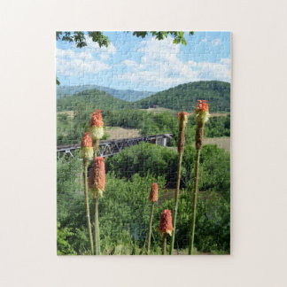 Looking Over Arnold Valley, Rockbridge County, VA Jigsaw Puzzle