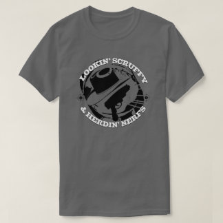 Looking Scruffy & Herding Nerfs Funny Novelty T-Shirt