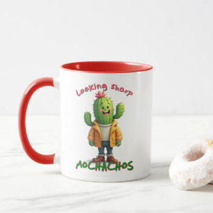 Looking sharp mochachos, cactus lover mug