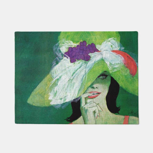 Looking the Other Way Doormat (Front)