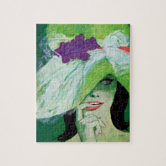 Looking the Other Way Jigsaw Puzzle (Vertical)