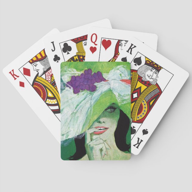 Looking the Other Way Playing Cards (Back)