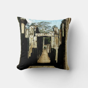Looking thru Cambodian History Cushion