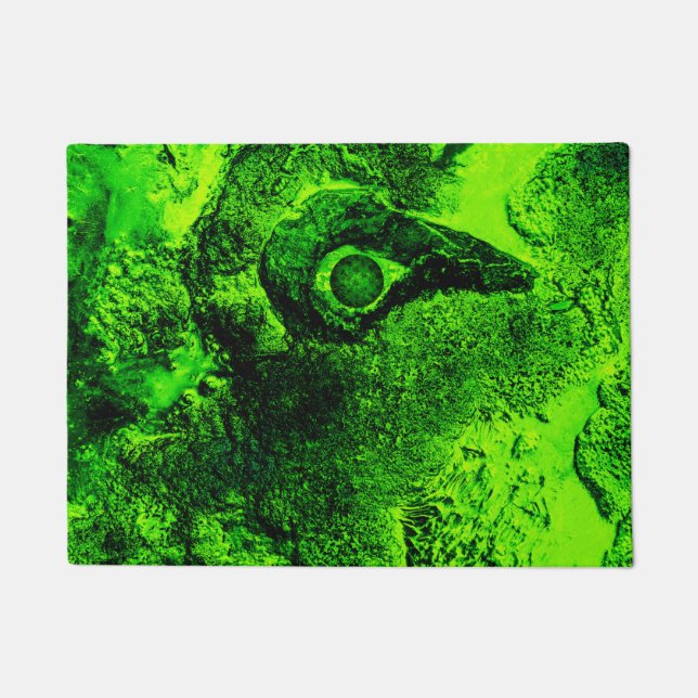 looking to green doormat (Front)
