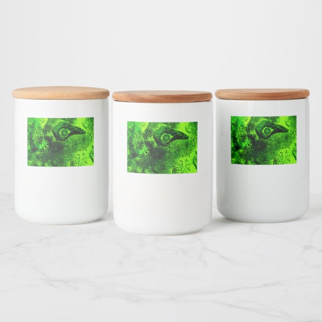 looking to green food label (Bottles)