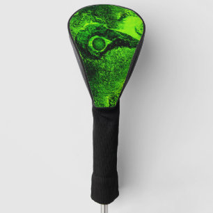 looking to green golf head cover