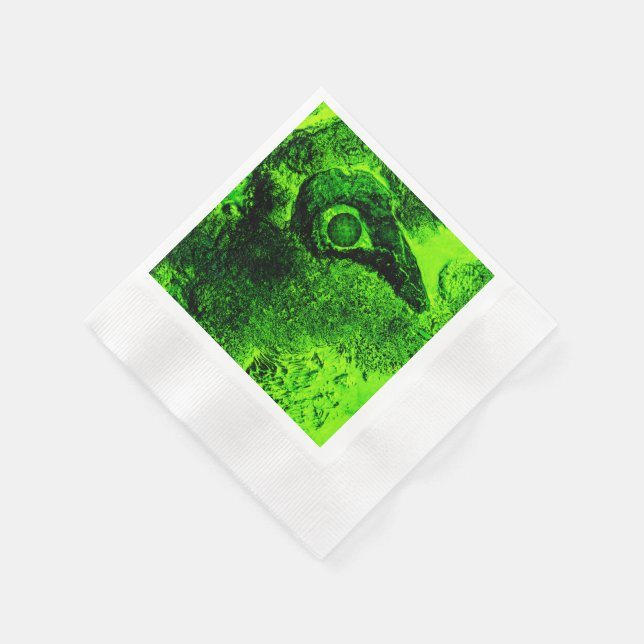 looking to green napkin (Corner)