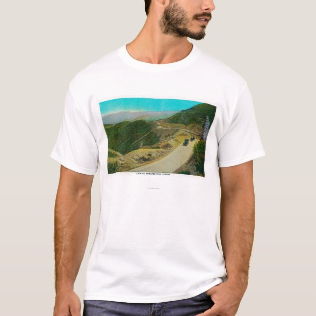 Looking towards Piru CanyonRidge Route, CA T-Shirt (Front)