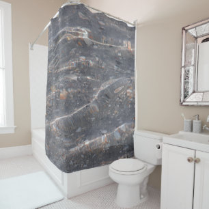 Looking Under Water Shower Curtain