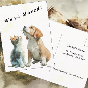 Looking Up at You – Moving Announcement 2 Postcard