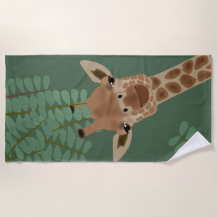Looking Up Beach Towel