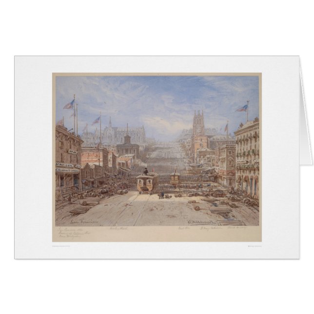 Looking up California Street from Montgomery(1325) (Front Horizontal)