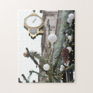 Looking Up, Christmas Tree, Knightsbridge, London Jigsaw Puzzle